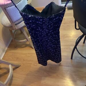 Betsey Johnson Strapless Dress - Black and White